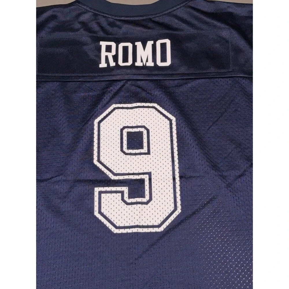 Dallas Cowboys Brand Tony Romo Blue Jersey Youth Size Extra Large XL